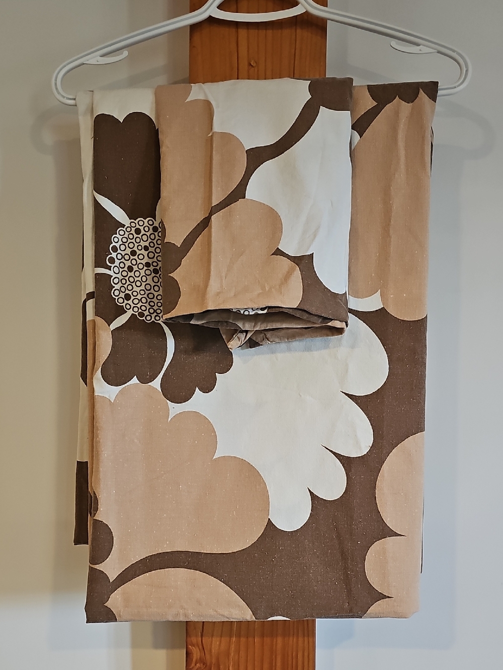 Vintage Mid Century Modern Twin Duvet Cover And Pillowcase